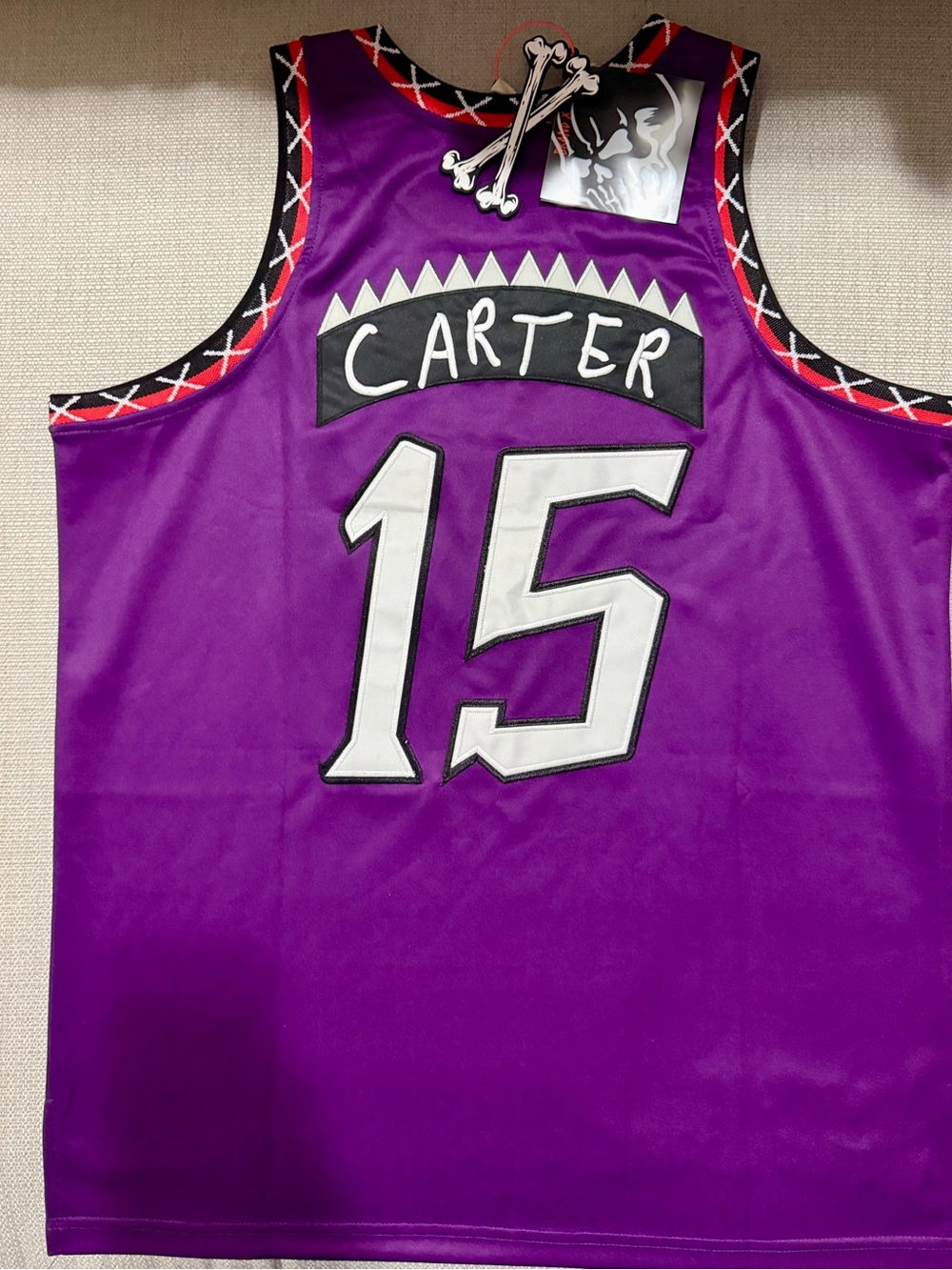 Brand X we the north Toranto Raptors Jersey Vince Carter men’s size M